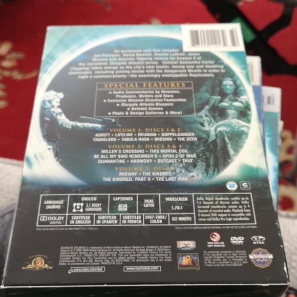 Set of 5 Dvds - Complete Stargate Atlantis Series - Picture 9 of 11